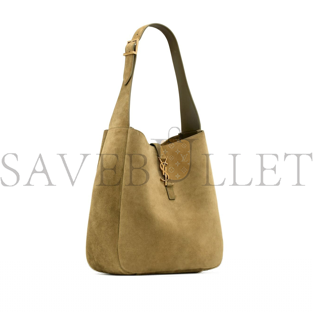 ysl le 5 À 7 S*pple large in suede 7538371u80w (31*30*13cm)